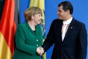 Merkel y Correa