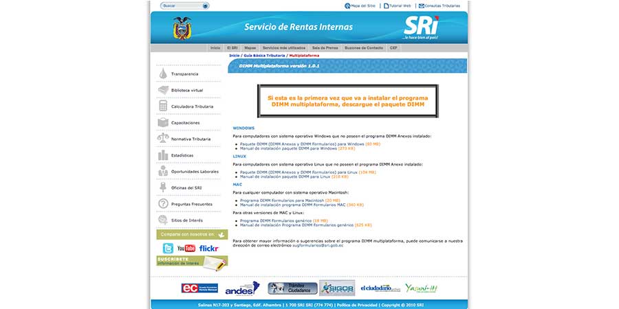 Instalación del software DIMM del SRI software DIMM
