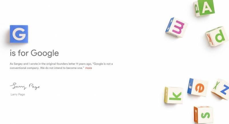 En 10 puntos: razones de cambio de nombre de Google