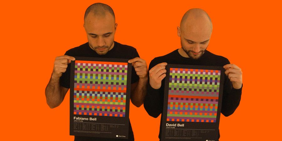 Una bufanda con el diseño de tu ADN