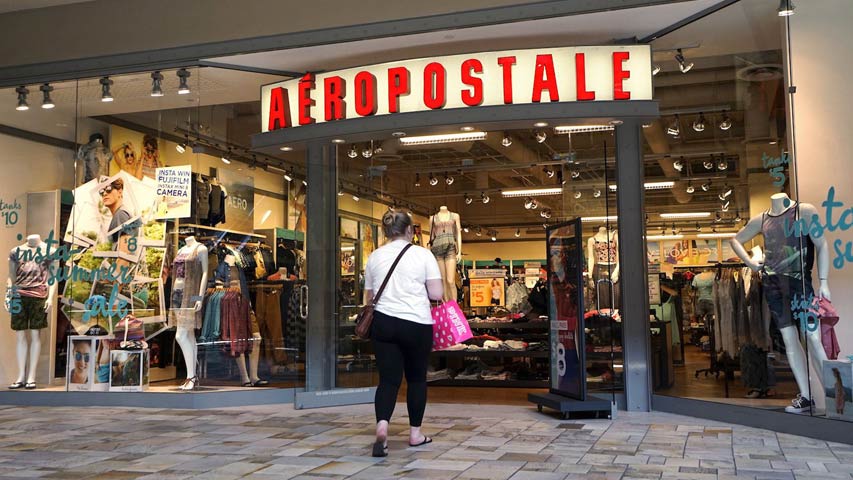 Aéropostale se declara en quiebra aeropostale