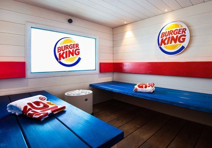 Burger King lleva sus hamburguesas al sauna sauna_de_burger_king