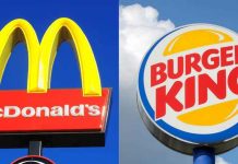 El beso prohibido entre Burguer King y McDonald’s Burguer King y MacDonald's