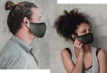 Una mascarilla para contestar tu smartphone