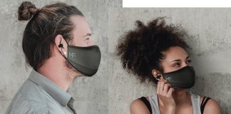 Una mascarilla para contestar tu smartphone