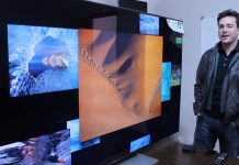 Samsung sorprende a las multitudes con pantallas holográficas