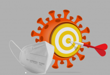 Este cubrebocas garantiza que estarás libre de covid19, al menos por unos minutos