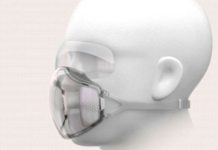 Una mascarilla que se desinfecta sola