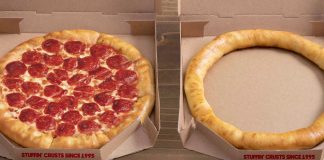 Famosa pizzería venderá solo el borde de la pizza pizza hut