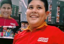 El niño del OXXO ahora en Burger King