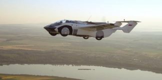 Aircar, conoce el auto con alas coche volador