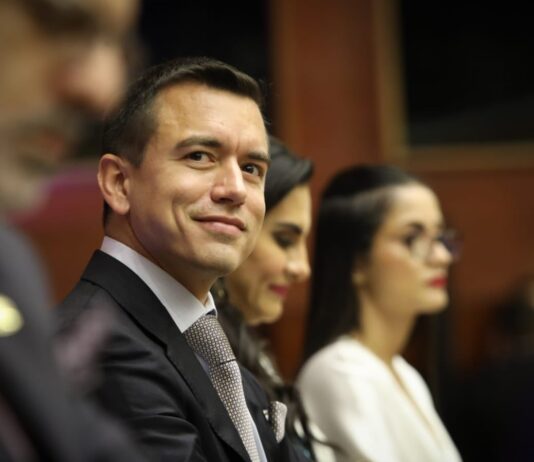 El presidente Noboa indica que durante su gobierno, se han generado 64.000 empleos