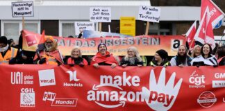 “Paguemos a Amazon”: sus trabajadores en todo el mundo protestan por mejores condiciones laborales este Black Friday | Internacional | Noticias