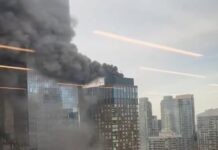 Se produce un incendio en el tejado de un rascacielos de Nueva York | Internacional | Noticias
