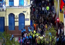 Concierto gratuito en la Plaza San Francisco de Quito interrumpido por disturbios | Ecuador | Noticias