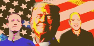 Bezos y Zuckerberg apuestan por Trump con una donación millonaria