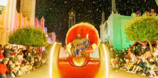 Cabalgata de Reyes 2024 en Parque Warner Madrid