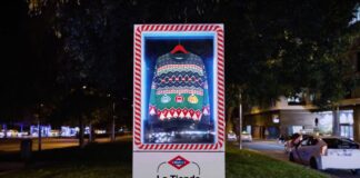Metro de Madrid se viste de Navidad con su jersey exclusivo