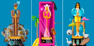 Este ilustrador “proxeneta” las estatuillas de las películas de los Oscar