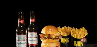 Budweiser y JUNK Burger se unen para ofrecer una oferta especial esta Navidad