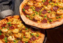 Telepizza desafía tu paladar con una pizza de paella