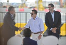 Daniel Noboa recordó su primer empleo, trabajando en el inicio de la ampliación del Muelle DP World Posorja | participó | Economía | Noticias