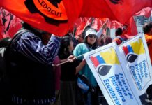 Aquellos que se oponen a la asignación de Sacha llaman a la resistencia y concentración en Quito | Economía | Noticias