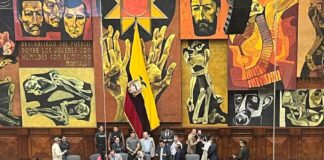 En ese momento, Annabella Azín y Alfredo Serrano ensayan la primera reunión de la Asamblea Nacional | Política | Noticias