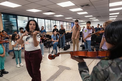 Un momento de la clase itinerante celebrada en Valencia (Vanezuela).