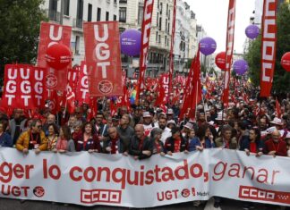 Los sindicatos llaman a convertir el Primero de Mayo en “un grito contra la guerra y el vasallaje a Trump” | Economía