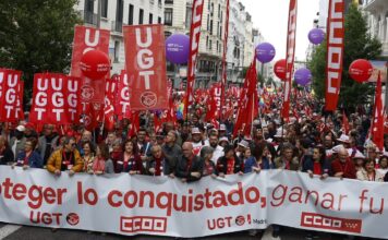 Los sindicatos llaman a convertir el Primero de Mayo en “un grito contra la guerra y el vasallaje a Trump” | Economía