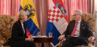 El Ministerio de Asuntos Exteriores celebra varias reuniones con delegados internacionales en Quito como parte de la propiedad presidencial de Daniel Nnovera | Política | Noticias