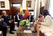 Daniel Nemaa celebró reuniones con delegaciones de China, El Salvador, Marruecos y Corea del Sur en Carondelet | Política | Noticias