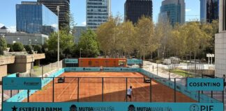 Mutua Madrid Open instala una ruta de tenis en Plaza Picasso