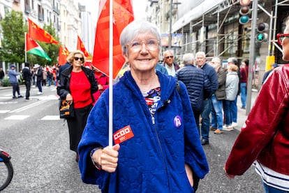 Dividga nativa de Camacho, este jueves en Madrid.
