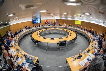 Imagen de la Conferencia Sectorial para la Mejora Regulatoria y el Clima de Negocios celebrada en el ministerio de Economía en septiembre de 2024 en Madrid. 