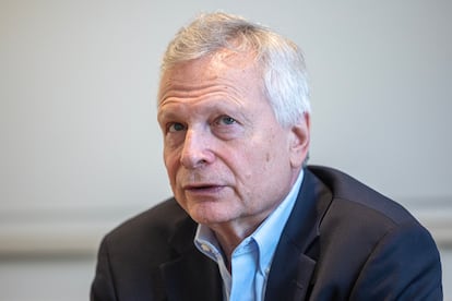 Rodrik, durante la entrevista.