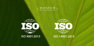 SOMOS Experiences obtiene las certificaciones ISO 14001 y 9001.