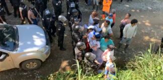 Conaie y Frente Antiminero denuncian represión policial en rechazo a proyecto minero | Política | Noticias