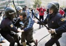 Los otros ‘seis de Zaragoza’: el grupo de activistas encarcelados por protestar en una manifestación | Economía