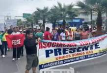 Docentes y personal de salud se movilizan en varias provincias del país en contra de políticas laborales de Daniel Noboa | Política | Noticias