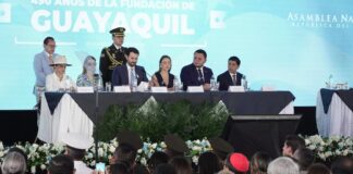 ‘Guayaquil cuenta con esta Asamblea Nacional’, dice Niels Olsen en sesión legislativa por las fiestas julianas | Política | Noticias