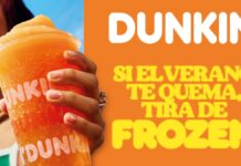 Dunkin’ lanza su campaña de verano y una nueva bebida Frozen