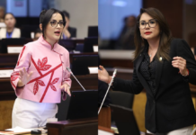 Discusión en la Asamblea Nacional entre Nataly Morillo y Viviana Veloz por la denuncia contra Santiago Díaz por presunta violación | Política | Noticias