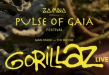 Gaia Lands Press Festival en Madrid con Gorillaz