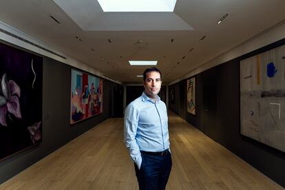 El ministro de Economía, Comercio y Empresa, Carlos Cuerpo, en la sede del ministerio, en Madrid. 