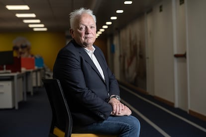 Eddie Wilson, consejero delegado de Ryanair en la sede de la compañía en Madrid