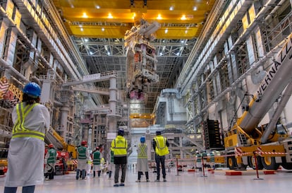 La cámara de vacío de ITER.