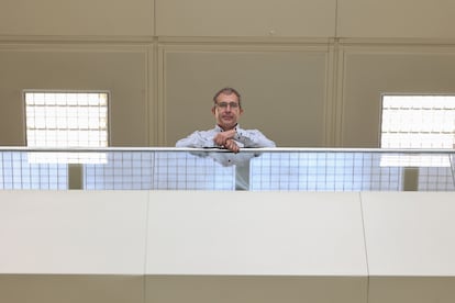 Enrique Gomez Bastida, director insular de Intrusismo en el Consell d'Eivissa, el 11 de agosto.