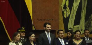 Pamela Aguirre Castro y Edwin Aceldo fueron posesionados en la Asamblea Nacional como jueces elegibles de la Corte Constitucional | Política | Noticias